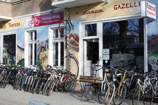 Fahrrad im Grünen